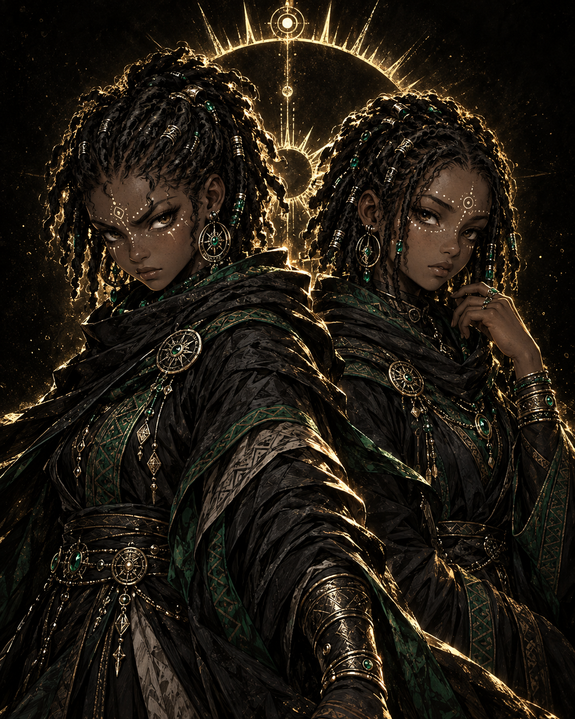 Tekha and Rekha from SUNEN